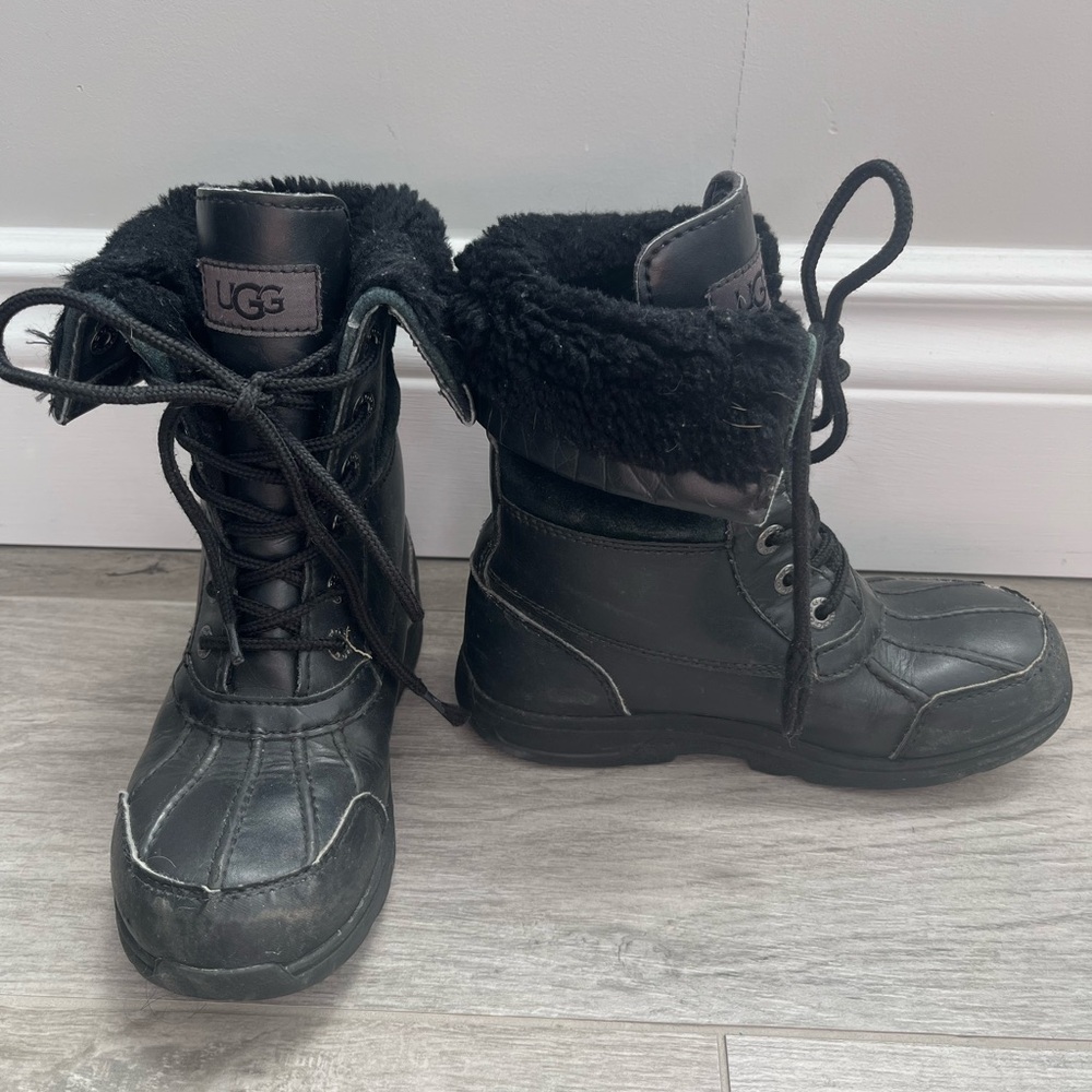Youth UGG Black Boots